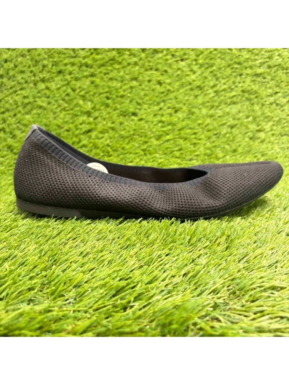 Allbirds Tree Breezer Point Womens Size 10.5 Black Casual Slip On Ballet Flats